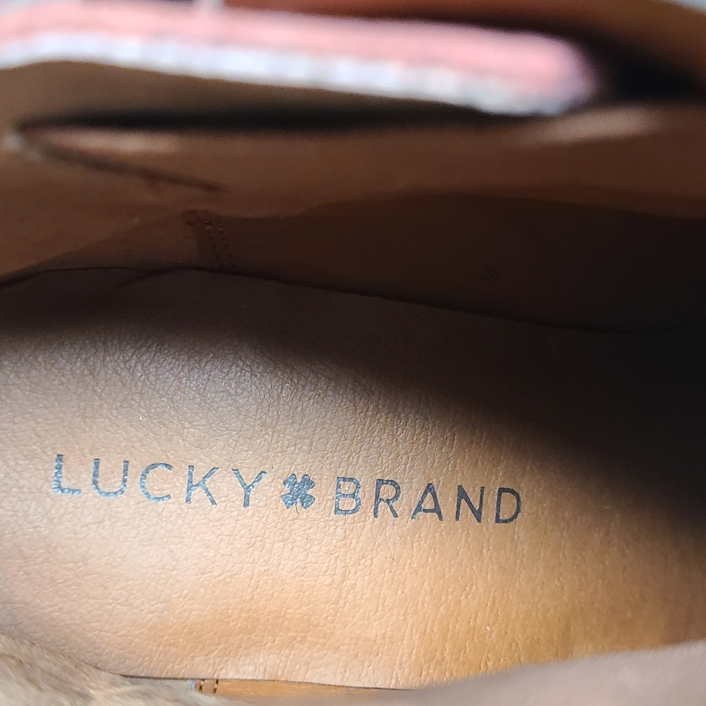 Lucky Brand Yeezah wedge bootie size 6 - Picture 6 of 8